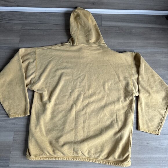 Vintage SeaWorld Force Hanes Heavyweight Comfort Sweatshirt Hoodie Yellow‎ XL - Picture 8 of 10